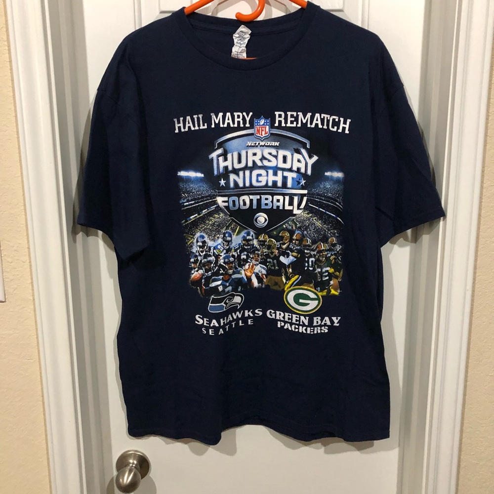 Seattle Seahawks Green Bay Packers NFL T-Shirt
